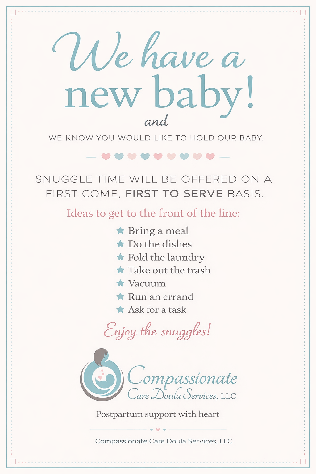 🍼 Setting Boundaries When Bringing a New Baby&nbsp;Home