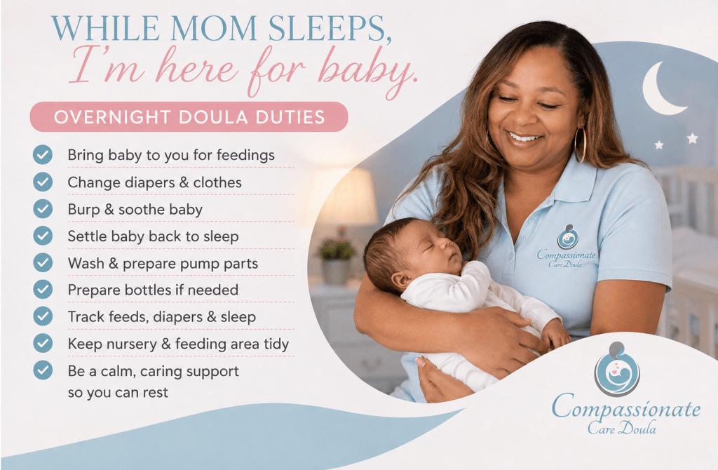 How Can an Overnight Doula Help If I’m&nbsp;Breastfeeding?