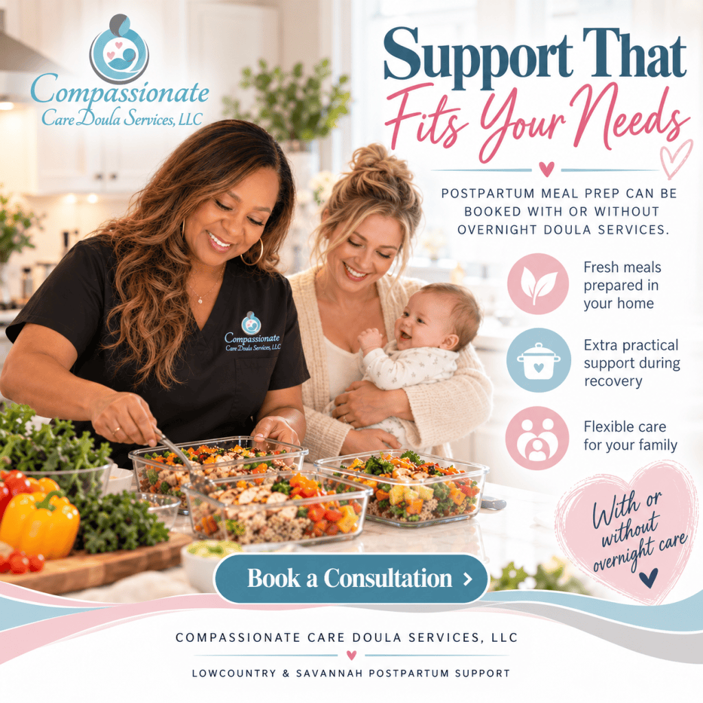 Postpartum Meal Prep: One More Way to Make Recovery Feel&nbsp;Easier