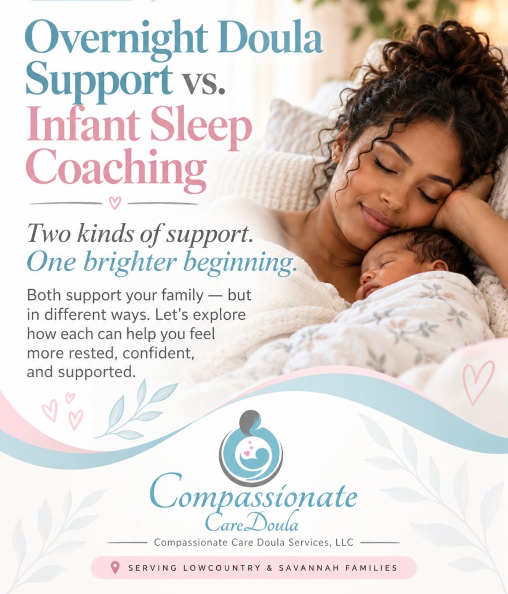 Overnight Postpartum Doula vs. Infant Sleep Coaching: Which Support Does Your Family&nbsp;Need?